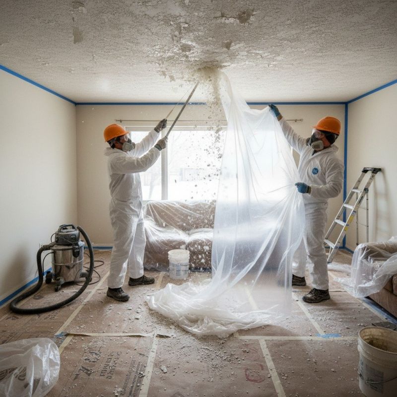 Knockdown Ceiling Removal in Austin, TX