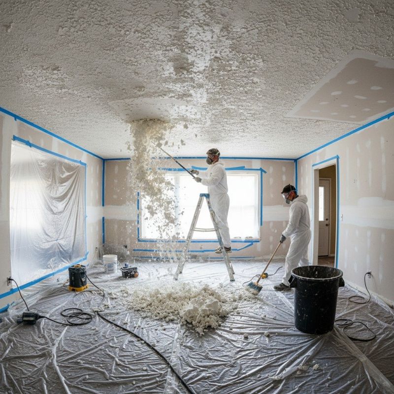 Knockdown Ceiling Removal in Phoenix, AZ