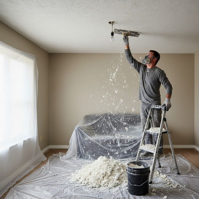 Stipple Ceiling Removal in Olathe, KS
