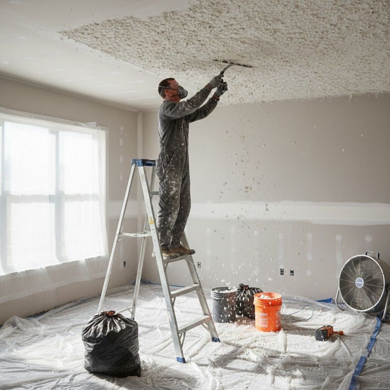 Swirl Ceiling Removal in Terre Haute, IN